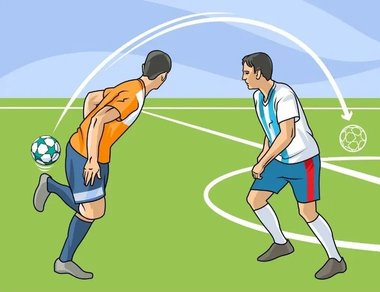 Kỹ Thuật Qua Người Chuyên Nghiệp Trong Bóng Đá